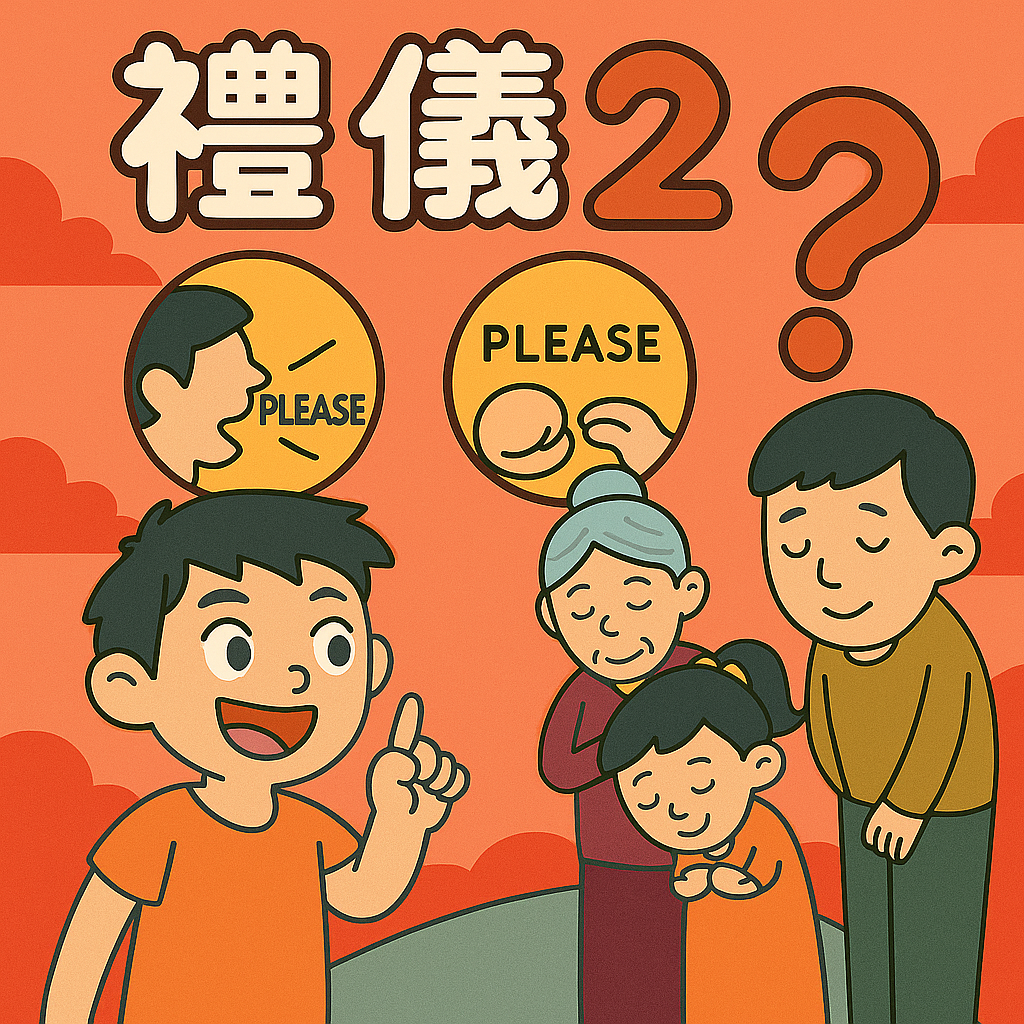 為什麼見到人要說「你好」